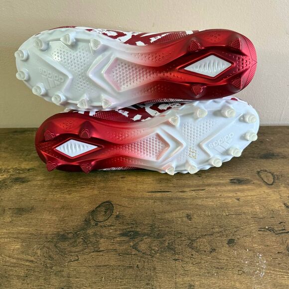 Adidas Freak 23-7V7 SMU Men's Football Cleats White / Red Size 13 HP2441 - Picture 9 of 9